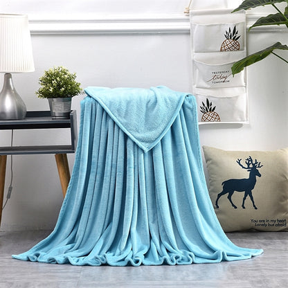 Soft Warm Coral Fleece Blanket