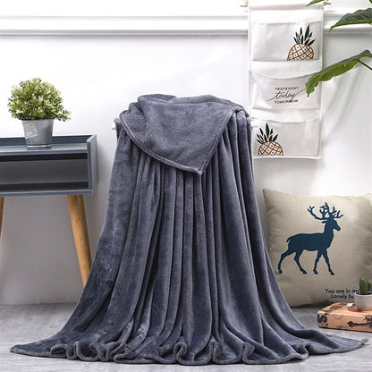 Soft Warm Coral Fleece Blanket