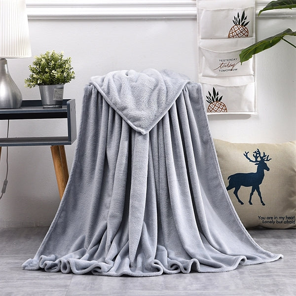 Soft Warm Coral Fleece Blanket