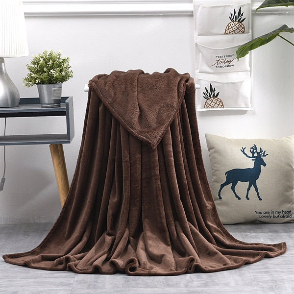 Soft Warm Coral Fleece Blanket