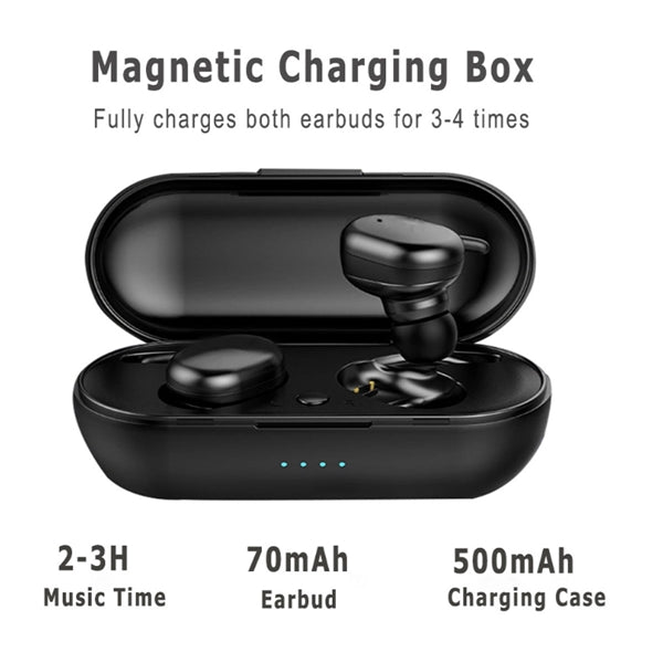 Bluetooth Earbuds With Charging Box