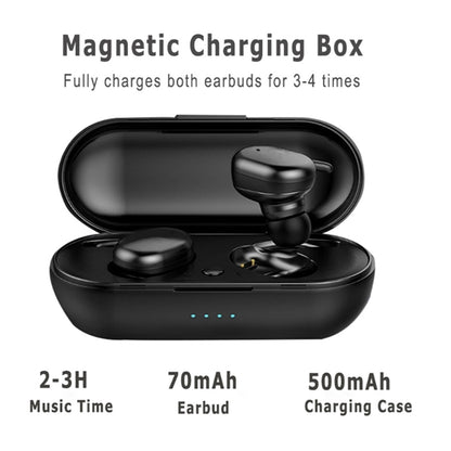 Bluetooth Earbuds With Charging Box