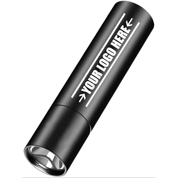 Rechargeable and portable LED flashlight