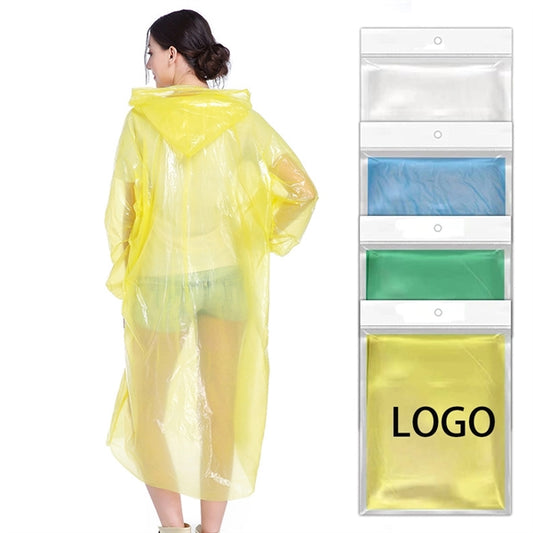 Rain Poncho for Adults