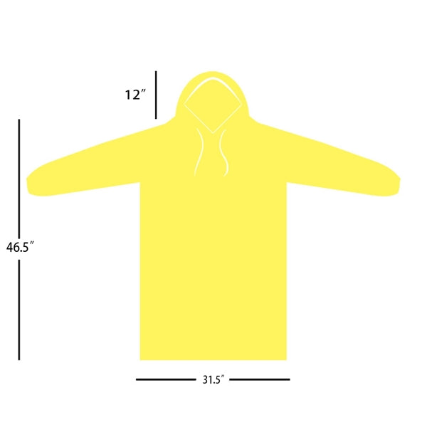 Rain Poncho for Adults