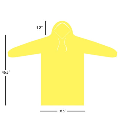 Rain Poncho for Adults
