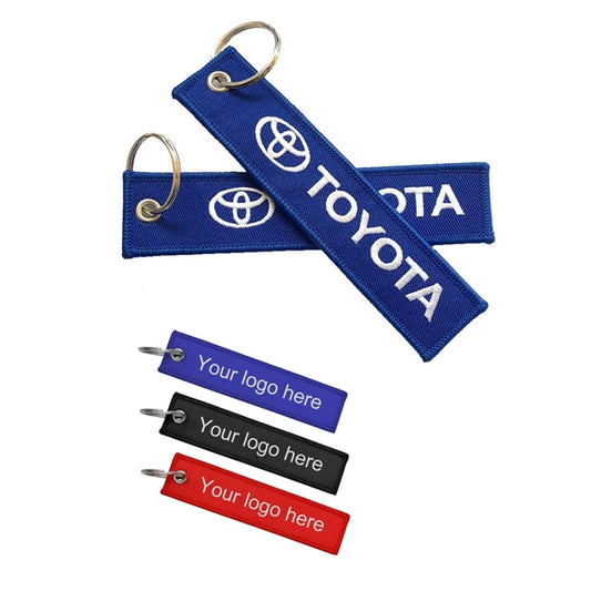 Embroidery Luggage Keychain Tag