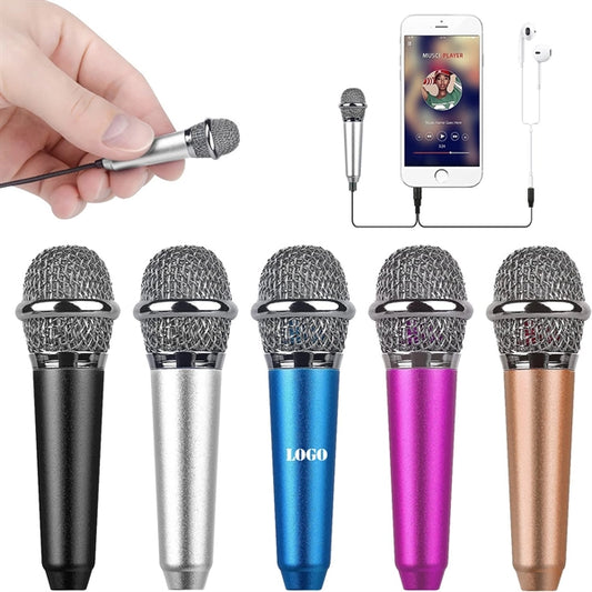 Mini portable vocal microphone