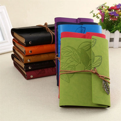 Pu Leather Cover Loose Leaf Notebook