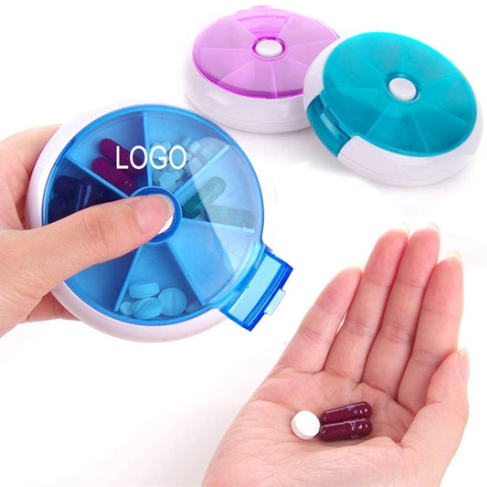 MOQ100 7-day split pill box