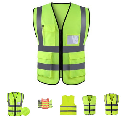 Reflective Multi-Pocket Vest