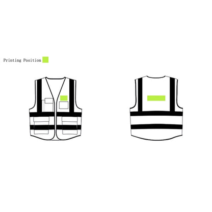 Reflective Multi-Pocket Vest