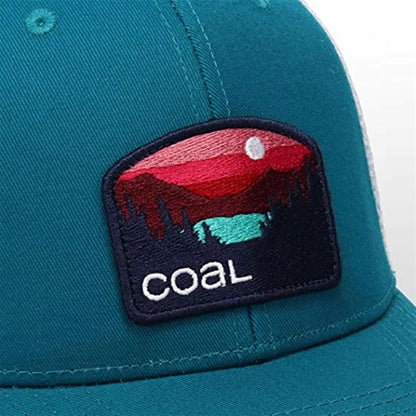 Premium 6-Panel Structured Cotton & Mesh Low Profile Cap