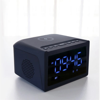 Alarm Clock With Wireless Charging And Speaker