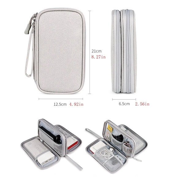 Electronic Accessories Pouch Bag Gadget Organizer Case