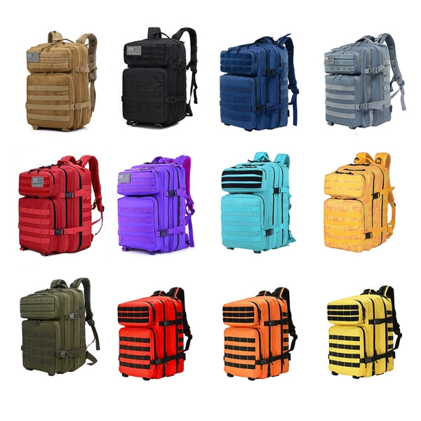 Tactical Backpack Molle Bag Rucksack 45L Army Pack