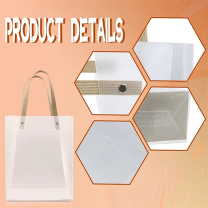 Clear Frosted PP Gift Tote Bag