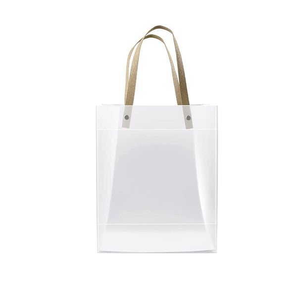 Clear Frosted PP Gift Tote Bag
