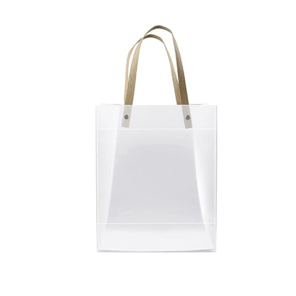 Clear Frosted PP Gift Tote Bag