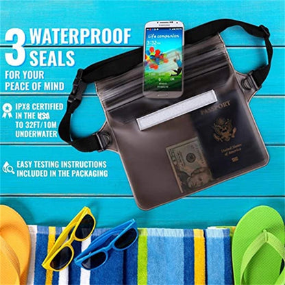 Waterproof Pouch with Waist Strap