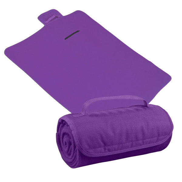 Recycled Roll-Up Blanket