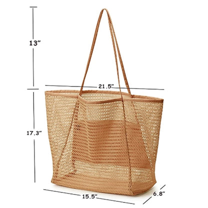 Mesh Beach Tote Bag
