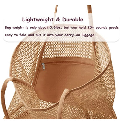 Mesh Beach Tote Bag