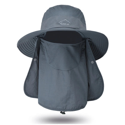 Fishing Hat with Face Cover