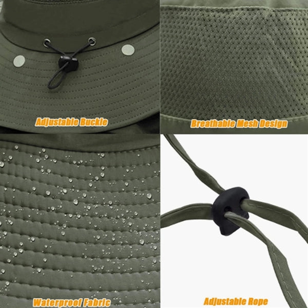Fishing Hat with Face Cover