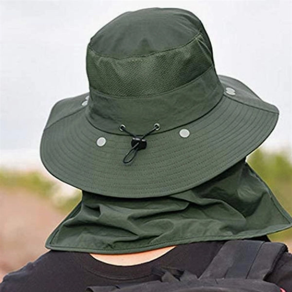 Fishing Hat with Face Cover