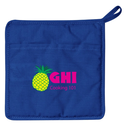 Quilted Cotton Canvas Pot Holder