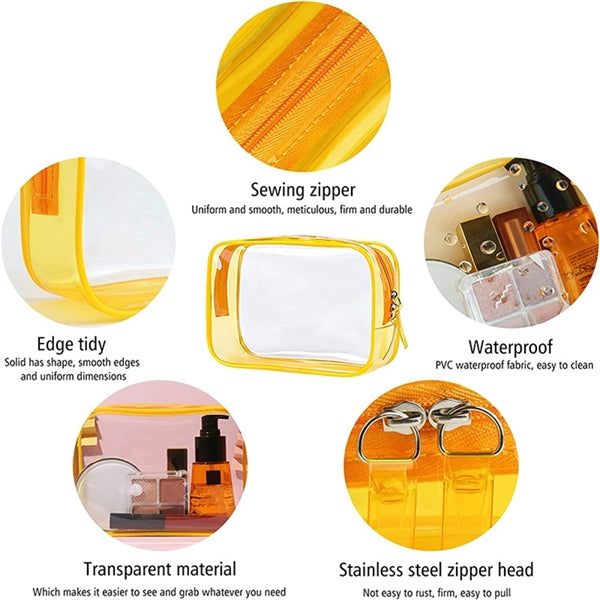 Transparent PVC Cosmetic Bag