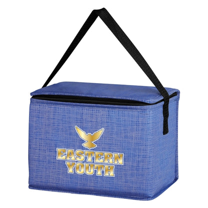 Crosshatch Non-Woven Lunch Bag