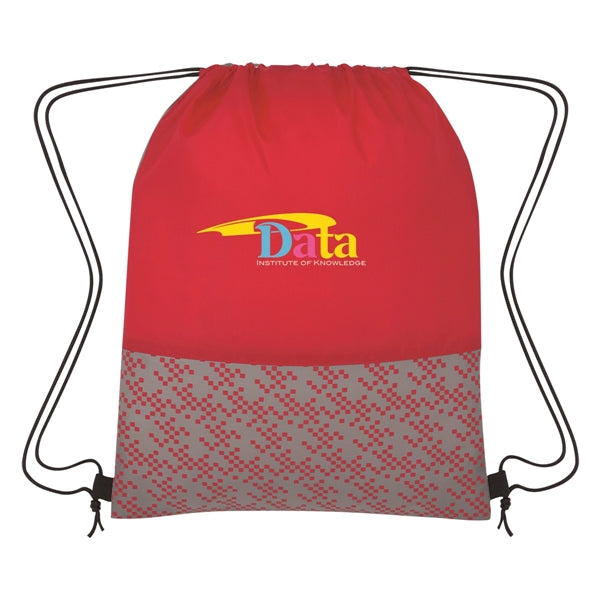Bitmap Drawstring Backpack