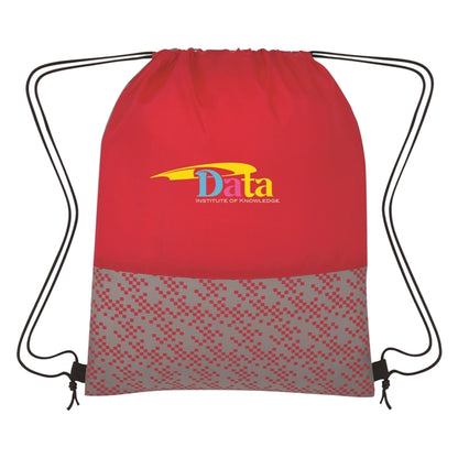 Bitmap Drawstring Backpack