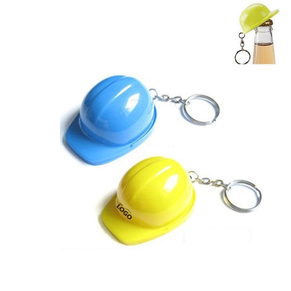 Hat Bottle Opener with Keychain