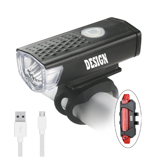 Bike Headlight and Taillight Set