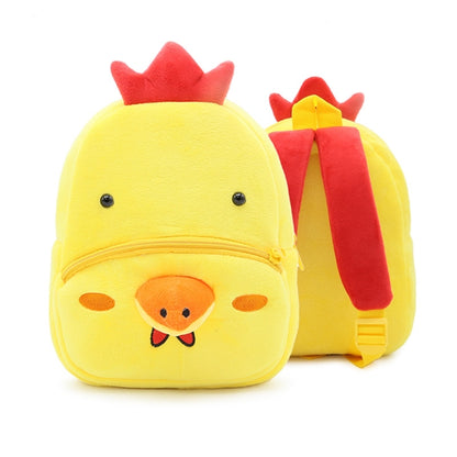 Plush Kids Kindergarten Preschool Bags Toddler Backpack