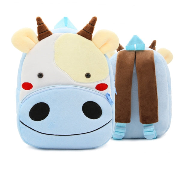Plush Kids Kindergarten Preschool Bags Toddler Backpack