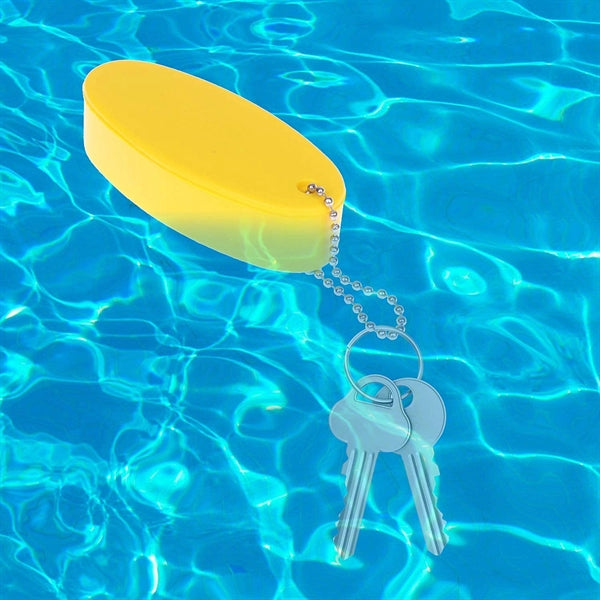 PU Foam Boat Floating Keychain Tag