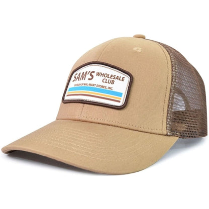 Premium Cotton & Mesh 6-Panel Structured Cap Velcro Closure