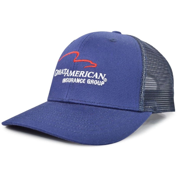 Premium Cotton & Mesh 6-Panel Structured Cap Velcro Closure
