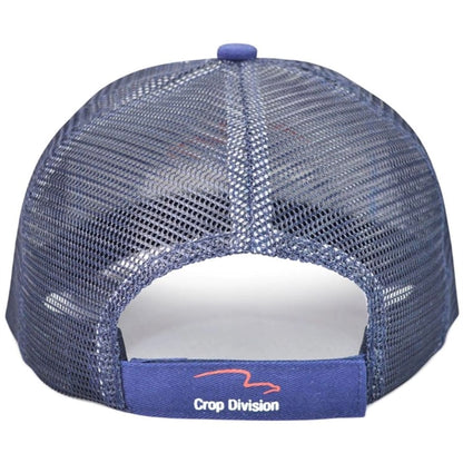 Premium Cotton & Mesh 6-Panel Structured Cap Velcro Closure