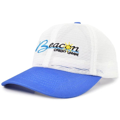 Full Mesh Crown 6-Panel Structured Snapback Closure Cap