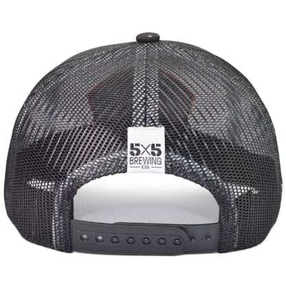 Full Mesh Crown 6-Panel Structured Snapback Closure Cap