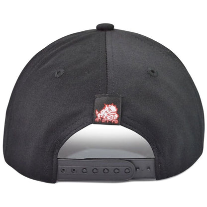 5-Panel Halfmoon Structure Hyper Poly Fabric w/ Snapback Cap