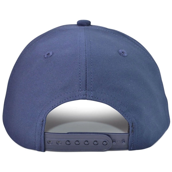 5-Panel Halfmoon Structure Hyper Poly Fabric w/ Snapback Cap