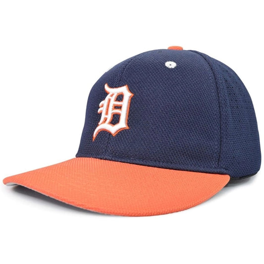 6-Panel Mid Crown Perforated Back 4-Panel Vapor Spandex Cap