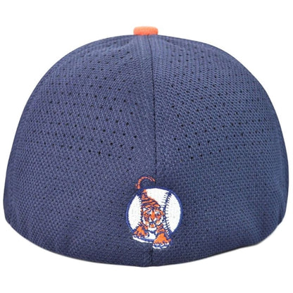 6-Panel Mid Crown Perforated Back 4-Panel Vapor Spandex Cap
