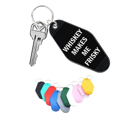 Vintage Plastic Hotel Motel Keychain Key Tag